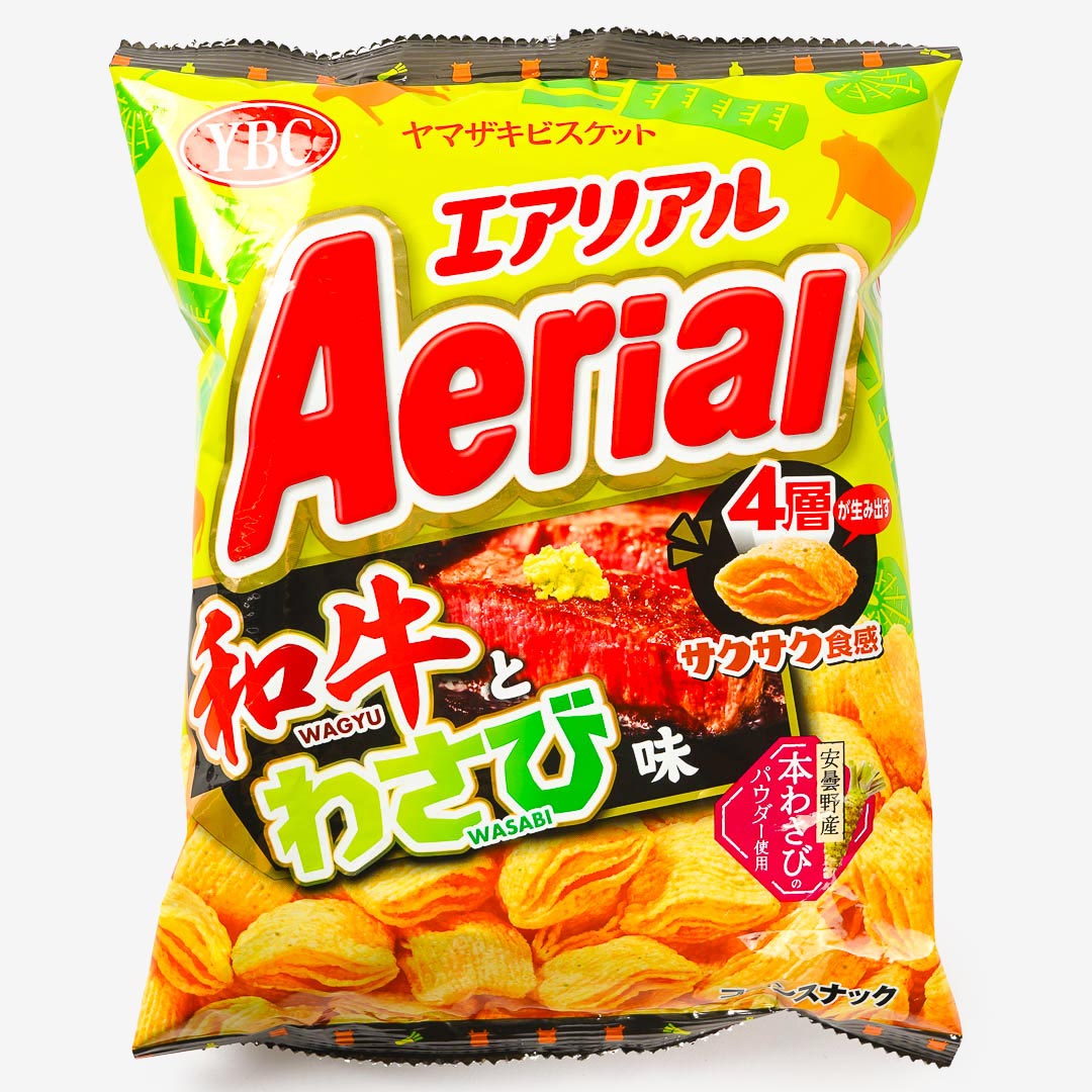 Aerial Corn Snacks - Wagyu & Wasabi