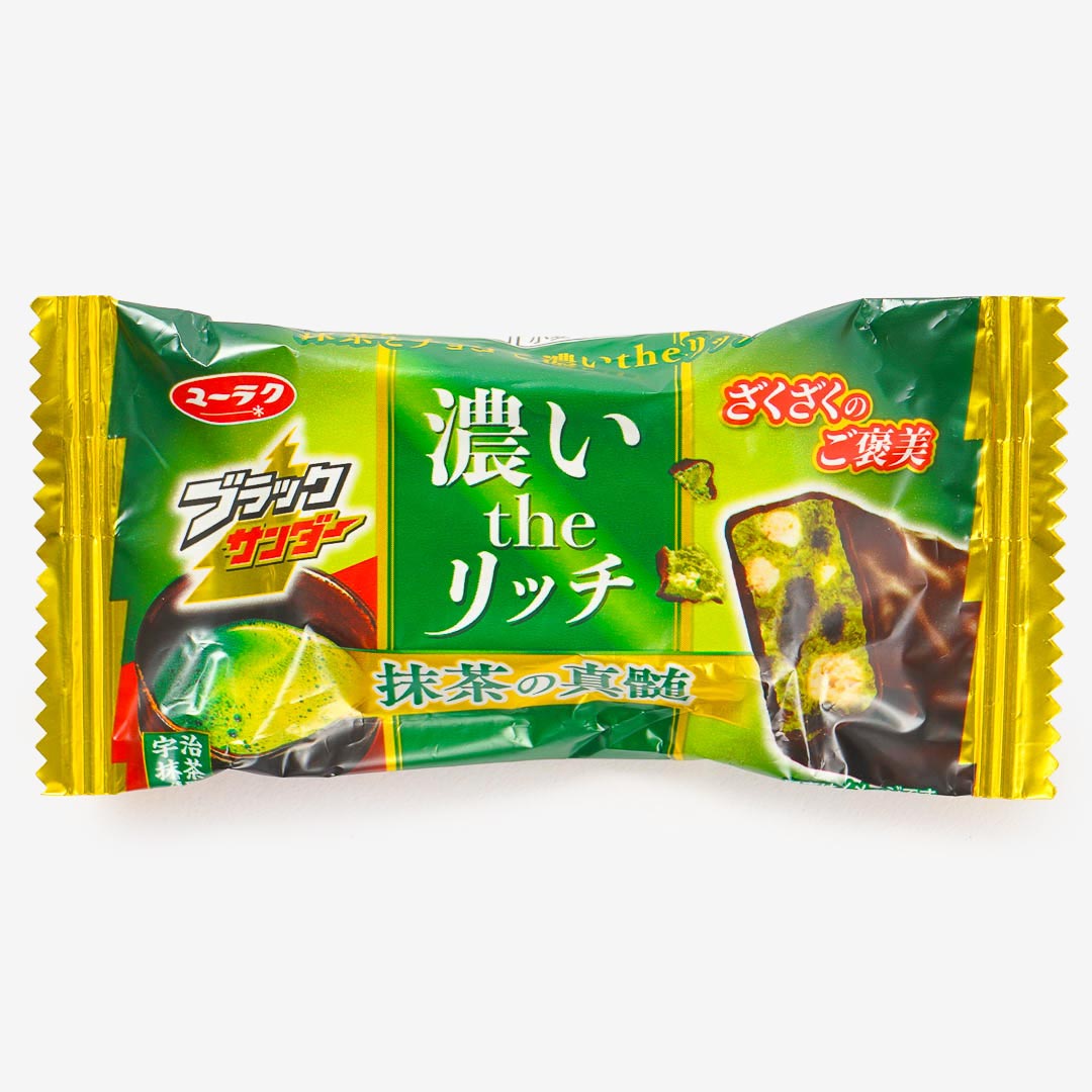 Black Thunder Chocolate Bar - Matcha no Shinsui