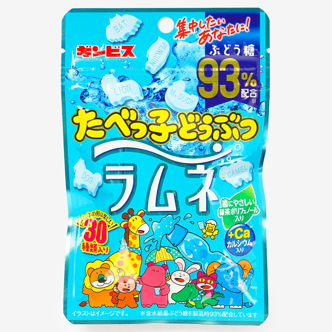 Ginbis Tabekko Animal Ramune Candy