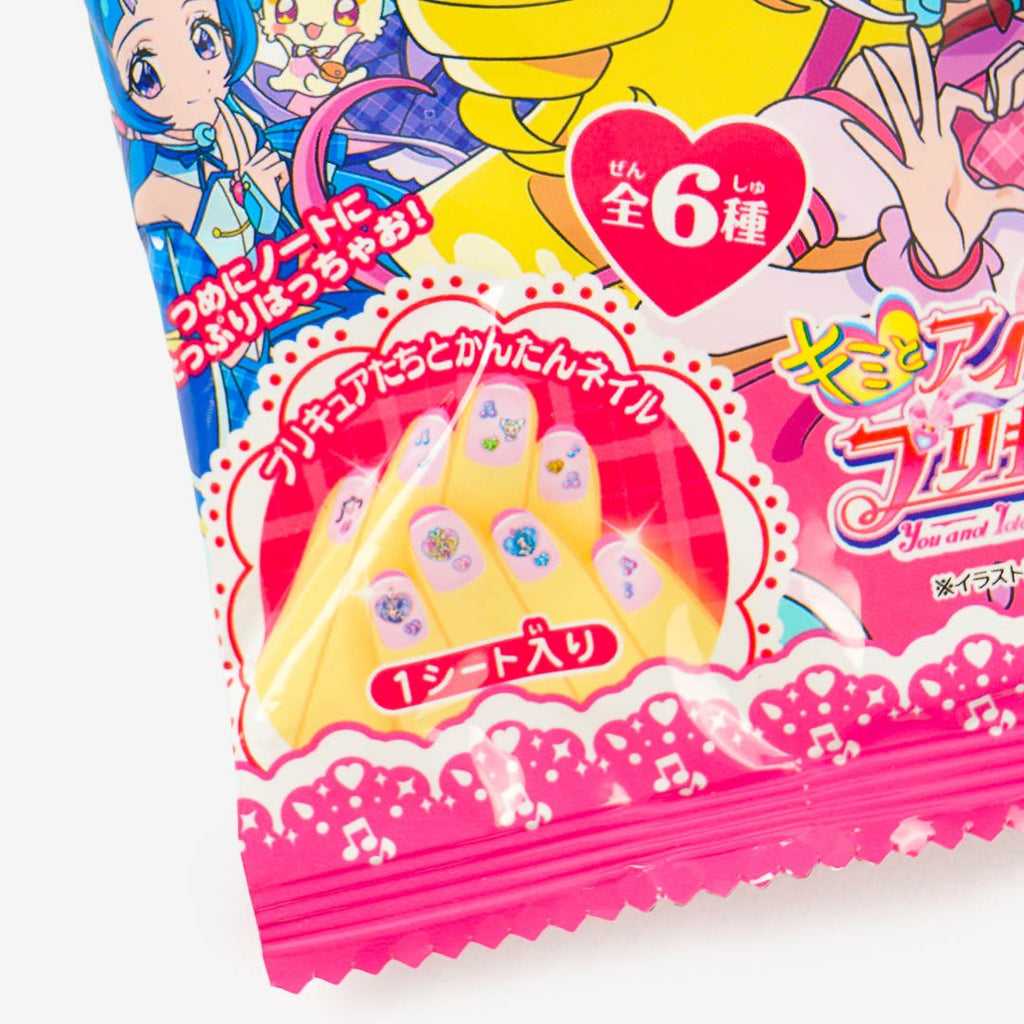 Kimi to Idol Pretty Cure Egg Cookies with Nail Stickers