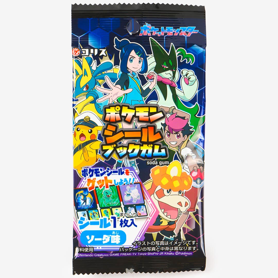 Pokemon Sticker Book With Gum