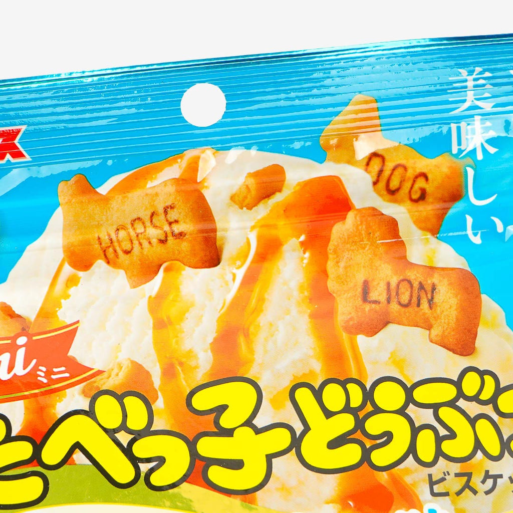 Ginbis Tabekko Animal Biscuits - Caramel