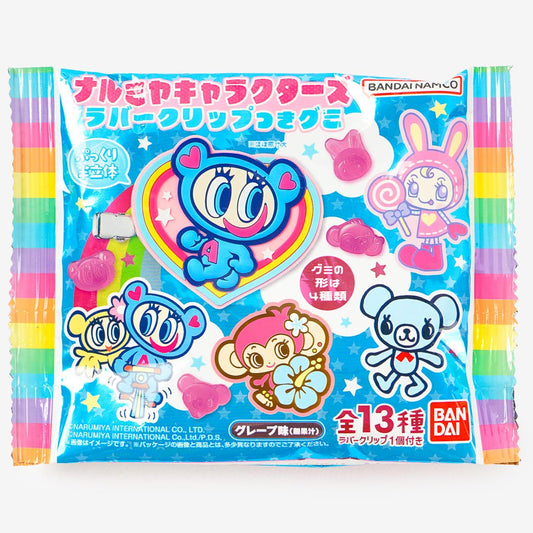 Angle Blue Gummy Candy With Clip