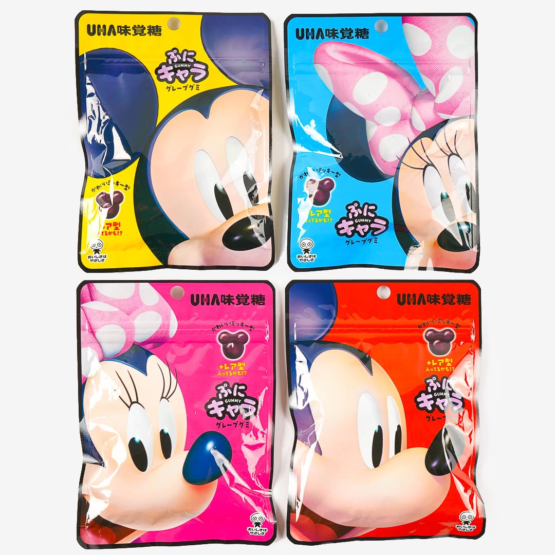 Disney Puni Chara Gummy - Grape