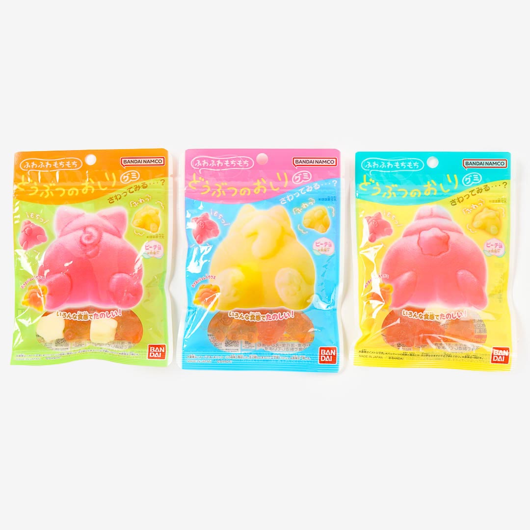 Bandai Animal Butt Gummy - Peach