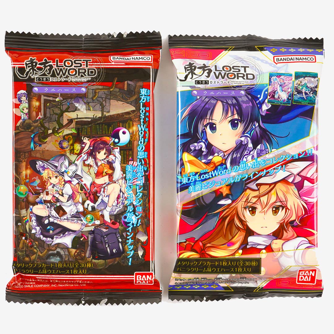 Touhou LostWord Wafer With Card