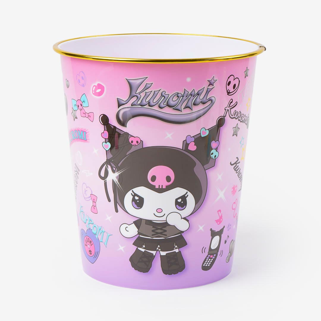 Kuromi Cheeky Lolita Wastebasket