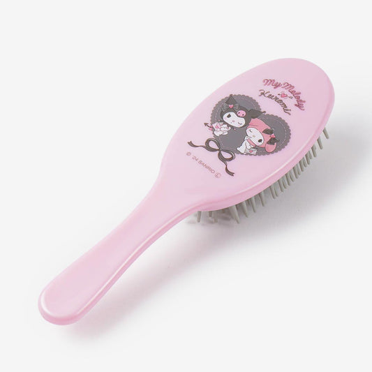 My Melody & Kuromi Heart Hair Brush