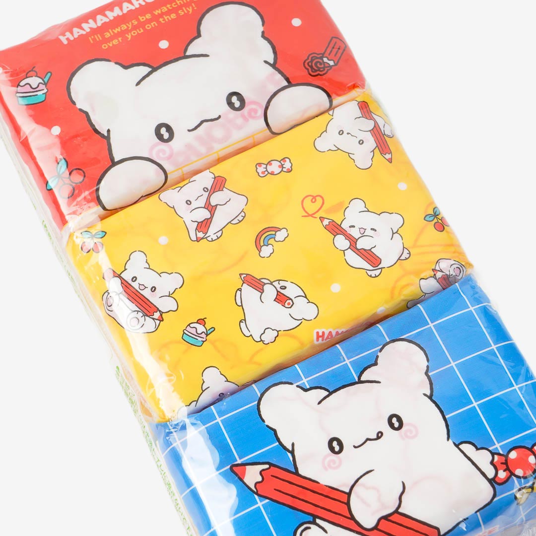 Hanamaruobake Pocket Facial Tissues