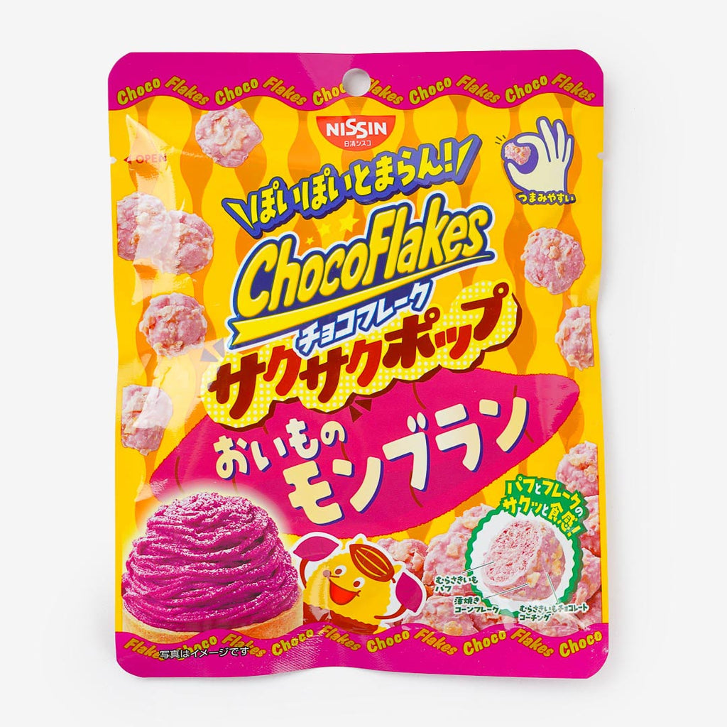 Nissin Choco Flakes - Sweet Potato Mont Blanc