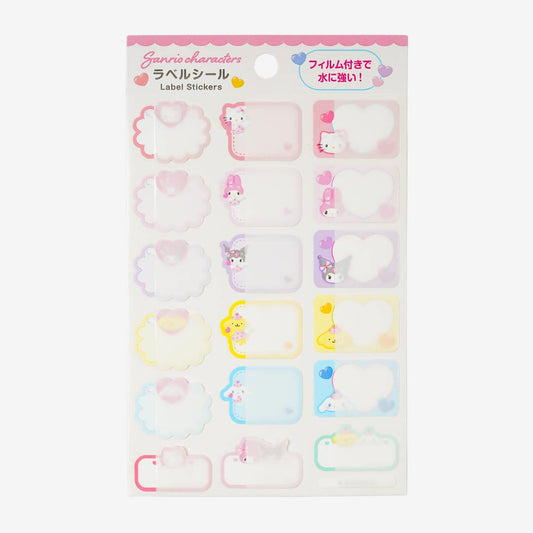 Sanrio Characters Dreaming Angel Label Stickers