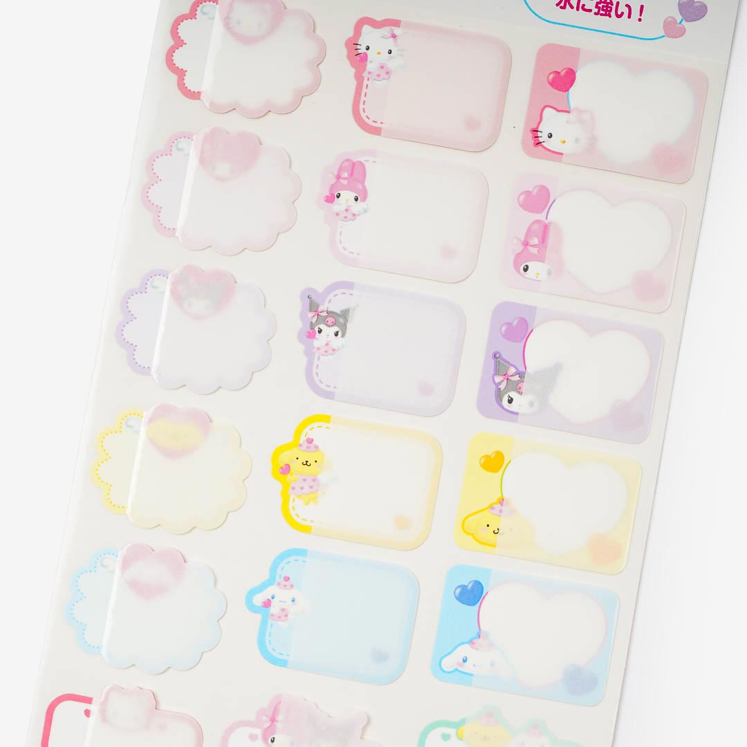 Sanrio Characters Dreaming Angel Label Stickers