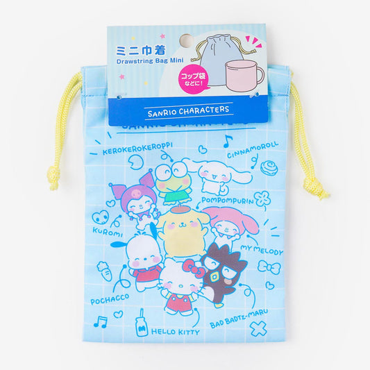Sanrio Characters Friendship Mini Drawstring Pouch