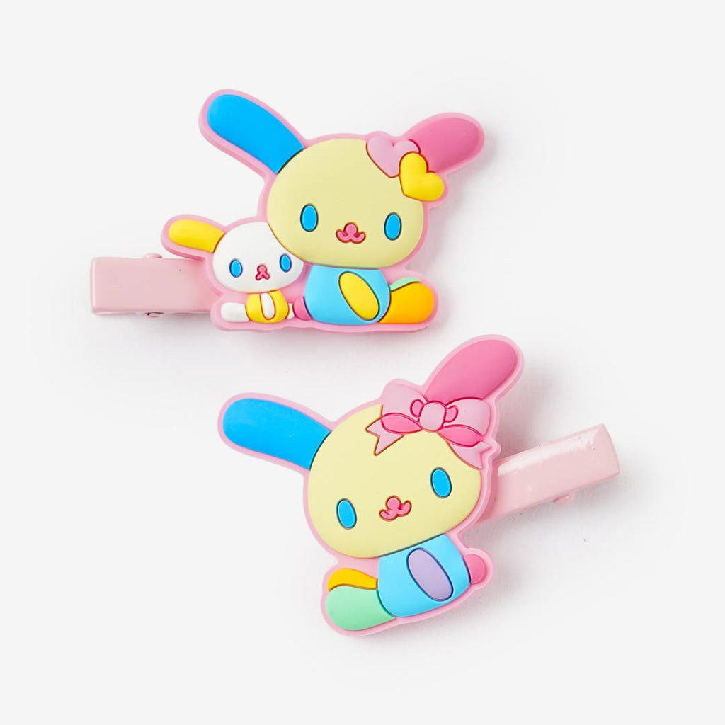 Usahana Rainbow Charm Hair Clips