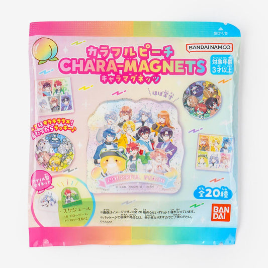 Colorful Peach Chara-Magnet With Gum