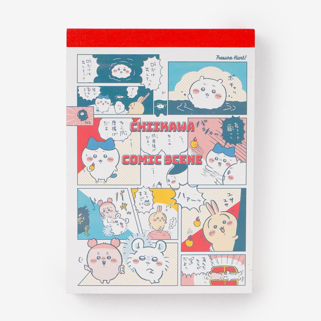 Chikawa Comic Scene Mini Memo Pad