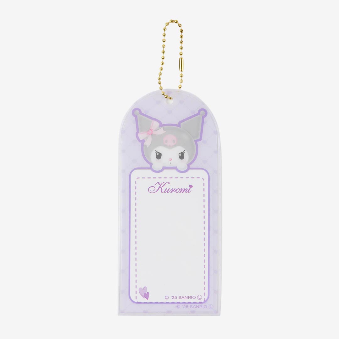 Kuromi Heart Name Tag