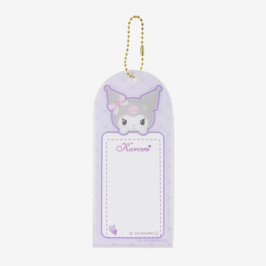 Kuromi Heart Name Tag