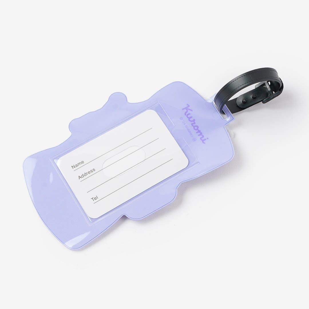 Kuromi Skull Bow Luggage Tag