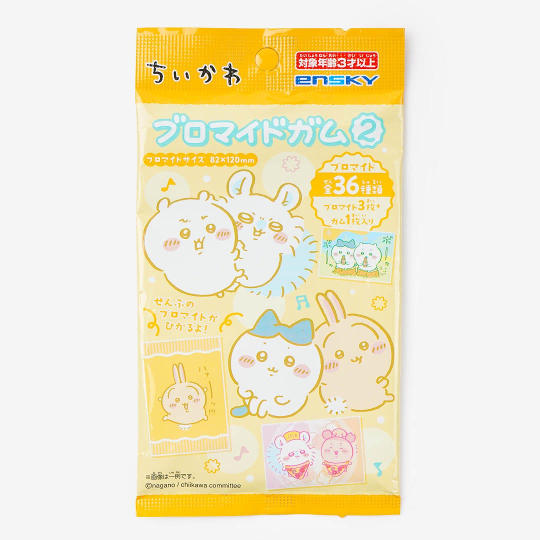 Chiikawa Bromide Card With Gum