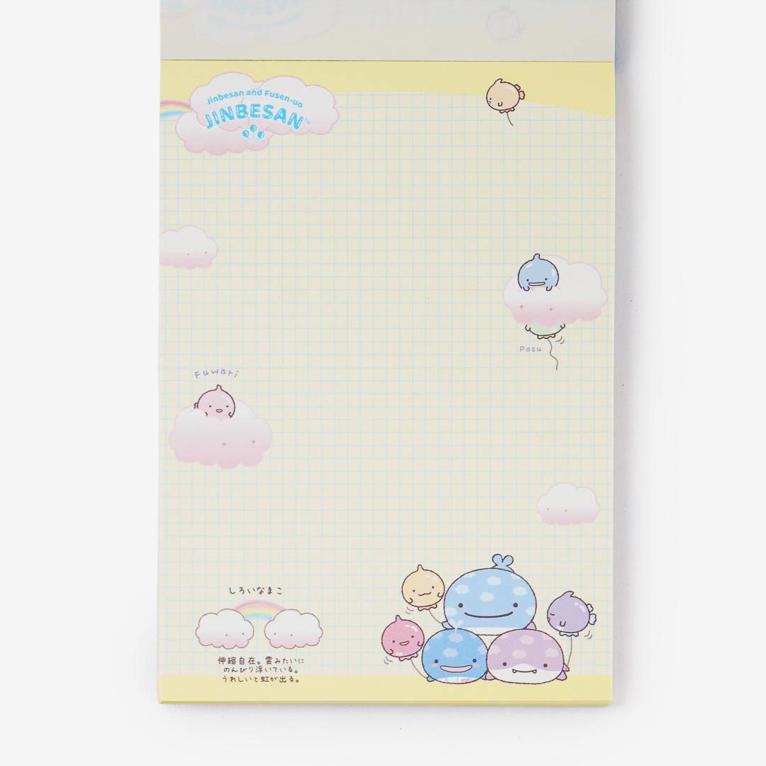 Jinbesan & Fusen-uo Memo Pad