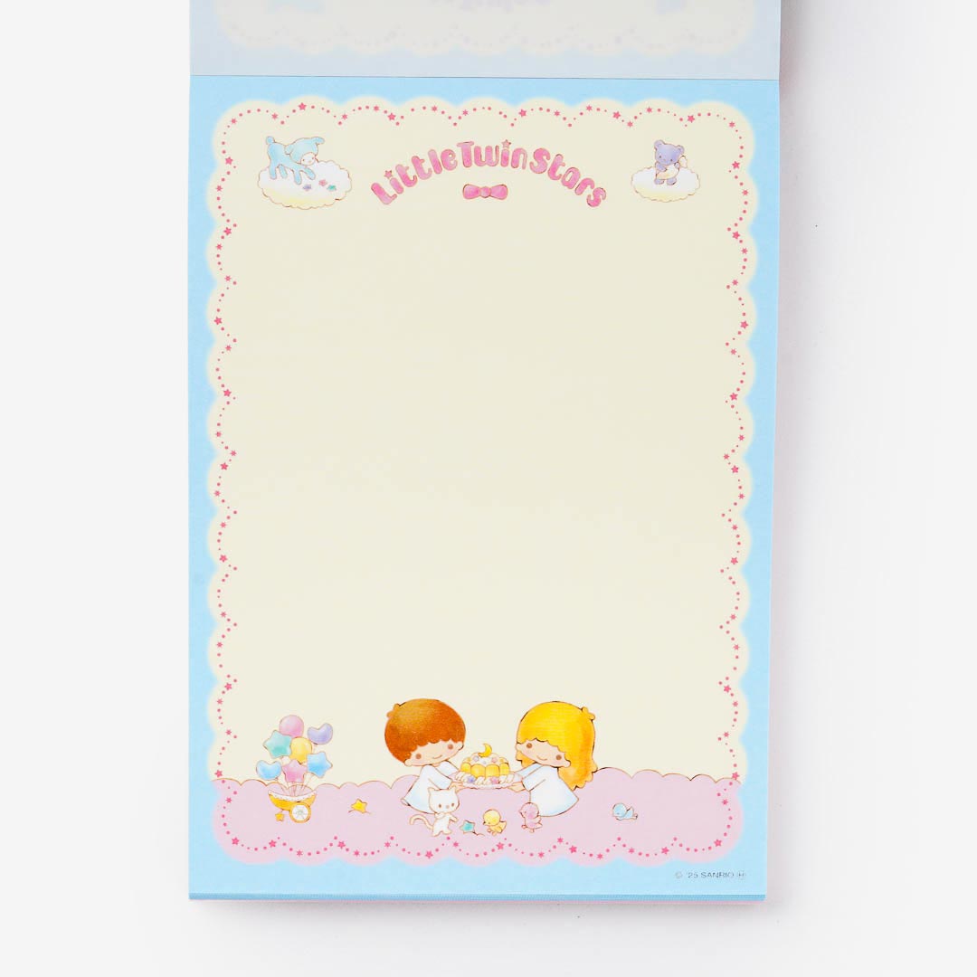 Little Twin Stars Retro Memo Pad