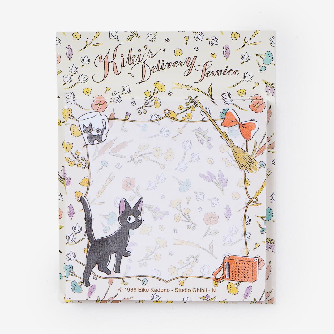 Kiki's Delivery Service Floral Sticky Notes