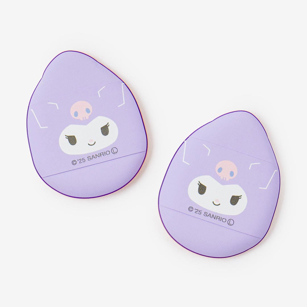 Kuromi Makeup Powder Puff Set - 2pcs