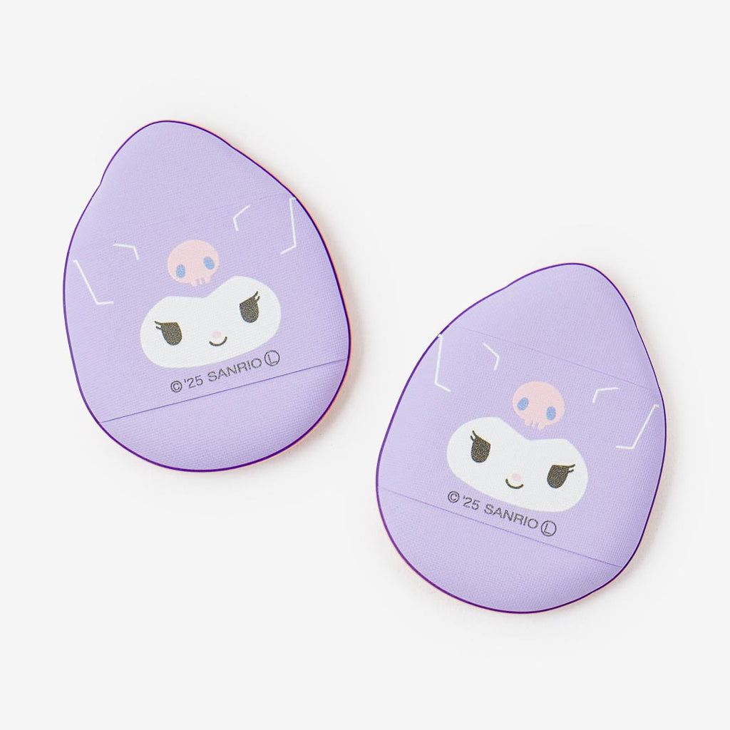 Kuromi Makeup Powder Puff Set - 2pcs