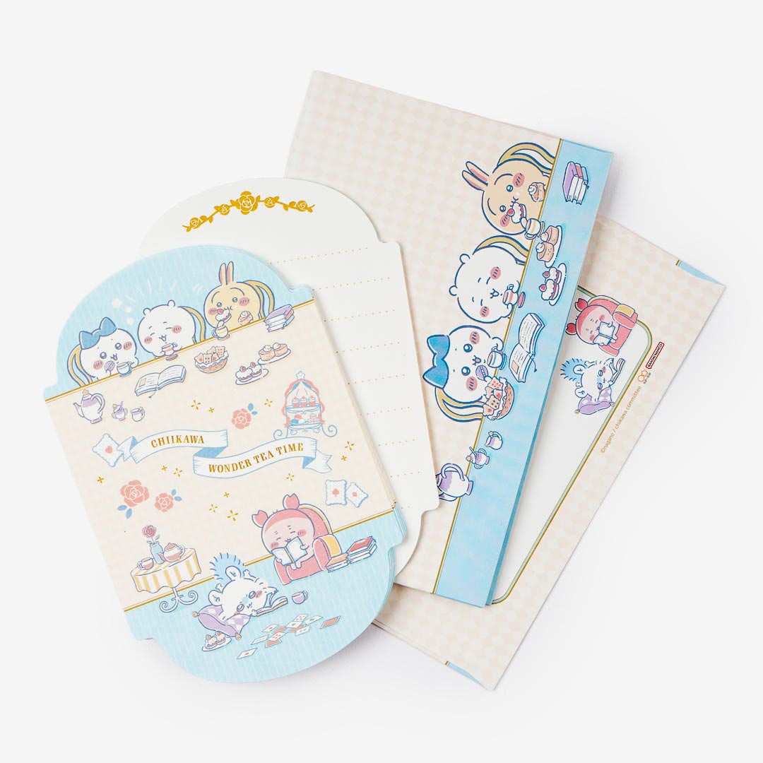 Chiikawa Wonder Tea Time Friends Letter Set