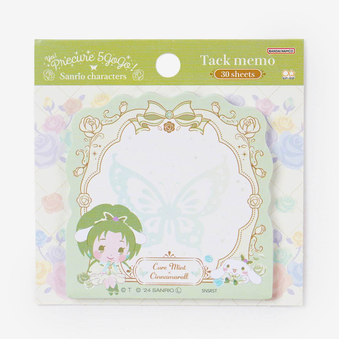 Pretty Cure Mint x Cinnamoroll Sticky Notes