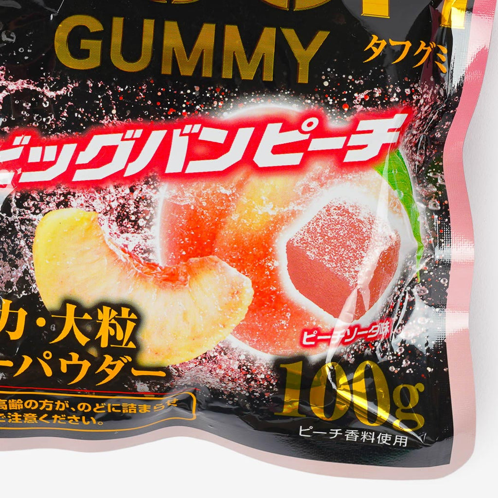 Kabaya Tough Gummy Candy - Big Bang Peach