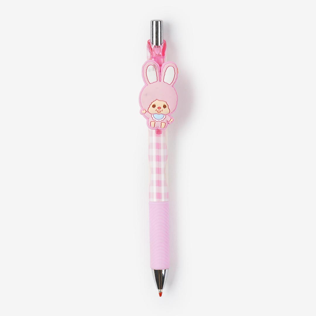 Monchhichi Pink Bunny Gel Pen