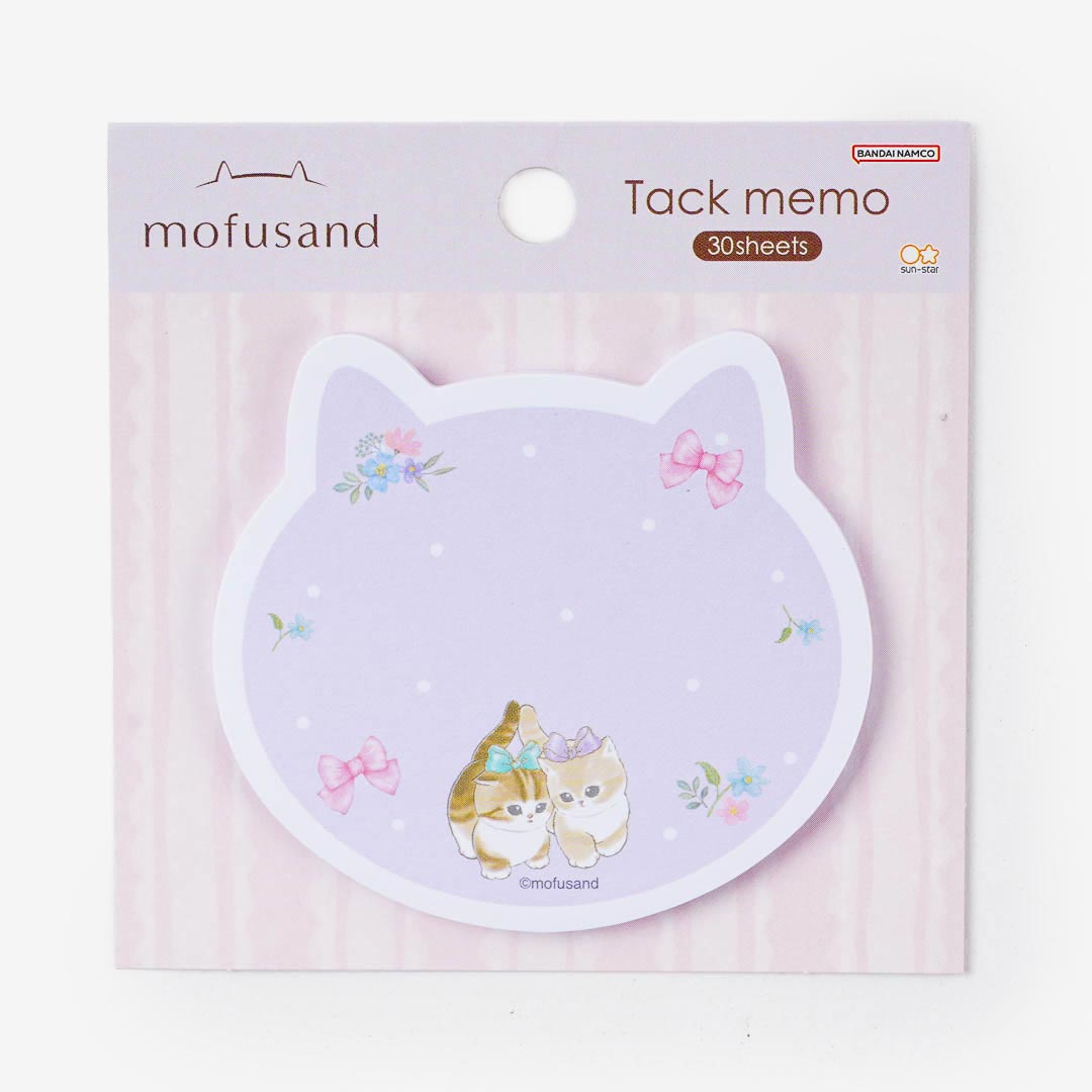 Mofusand Ribbon Kitty Sticky Notes