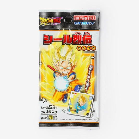 Dragon Ball Collectible Stickers With Gum