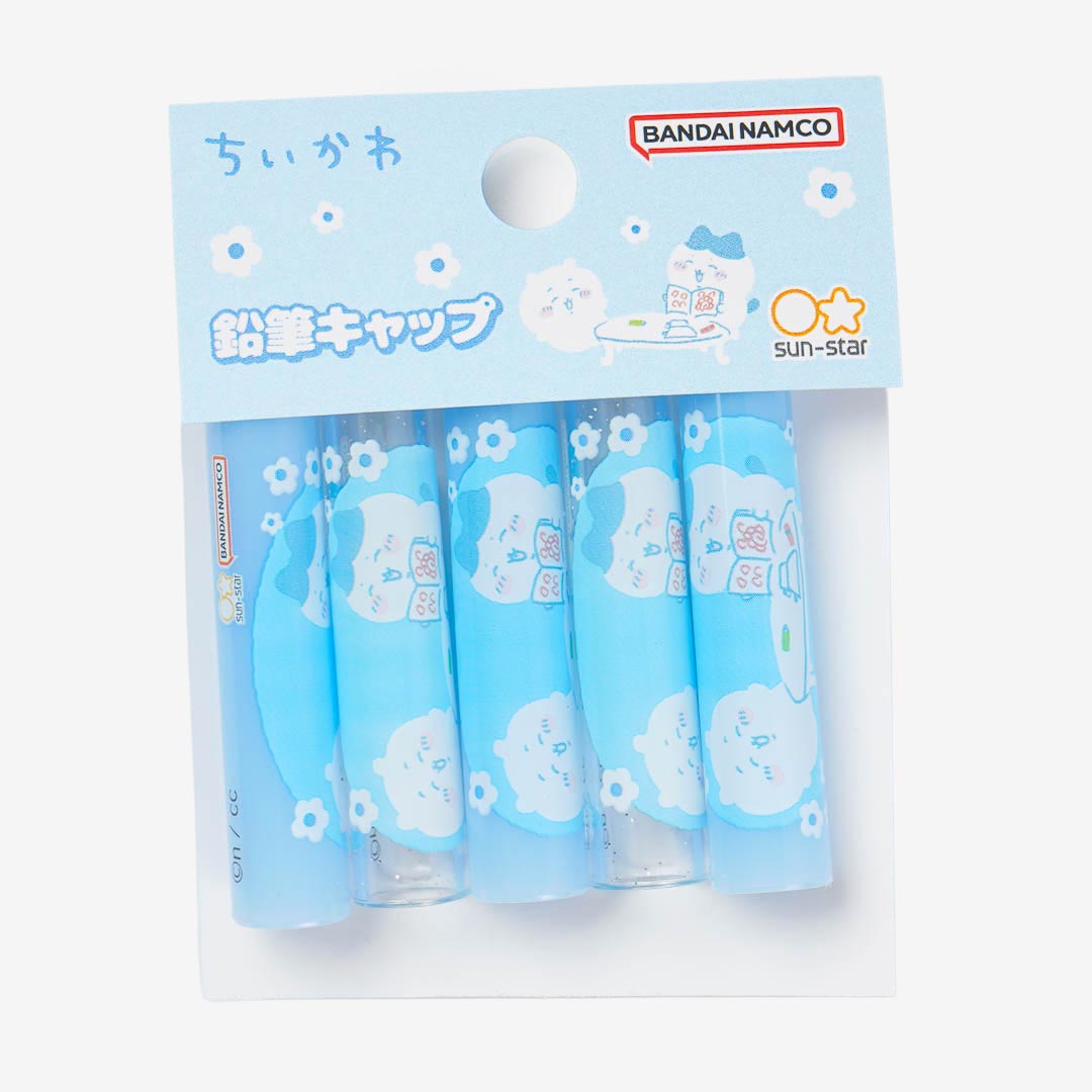 Chiikawa Exam Day Pencil Cap Set - 5pcs