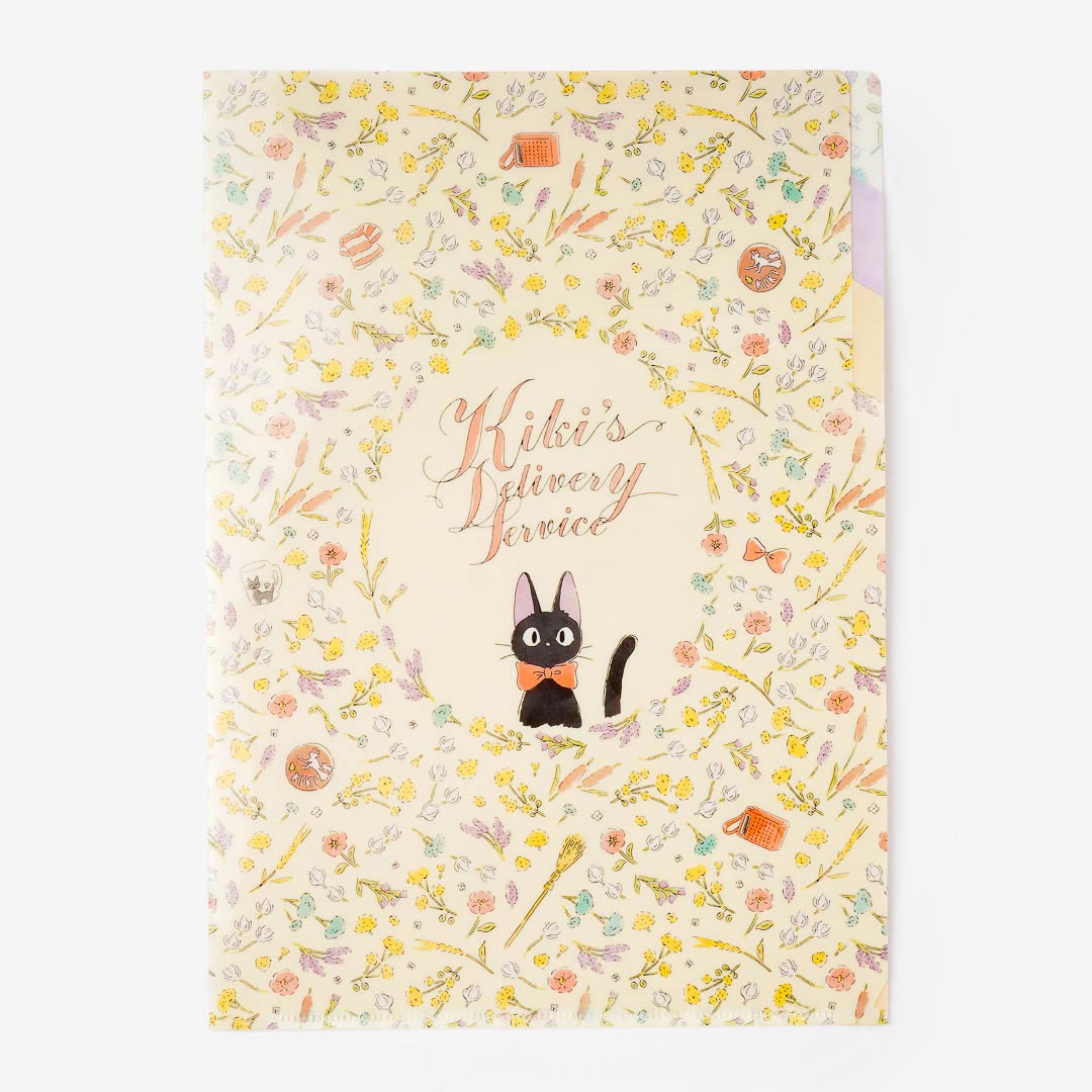 Kiki's Delivery Service Flowers A4 File Folder