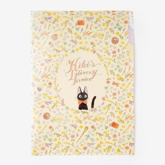 Kiki's Delivery Service Flowers A4 File Folder