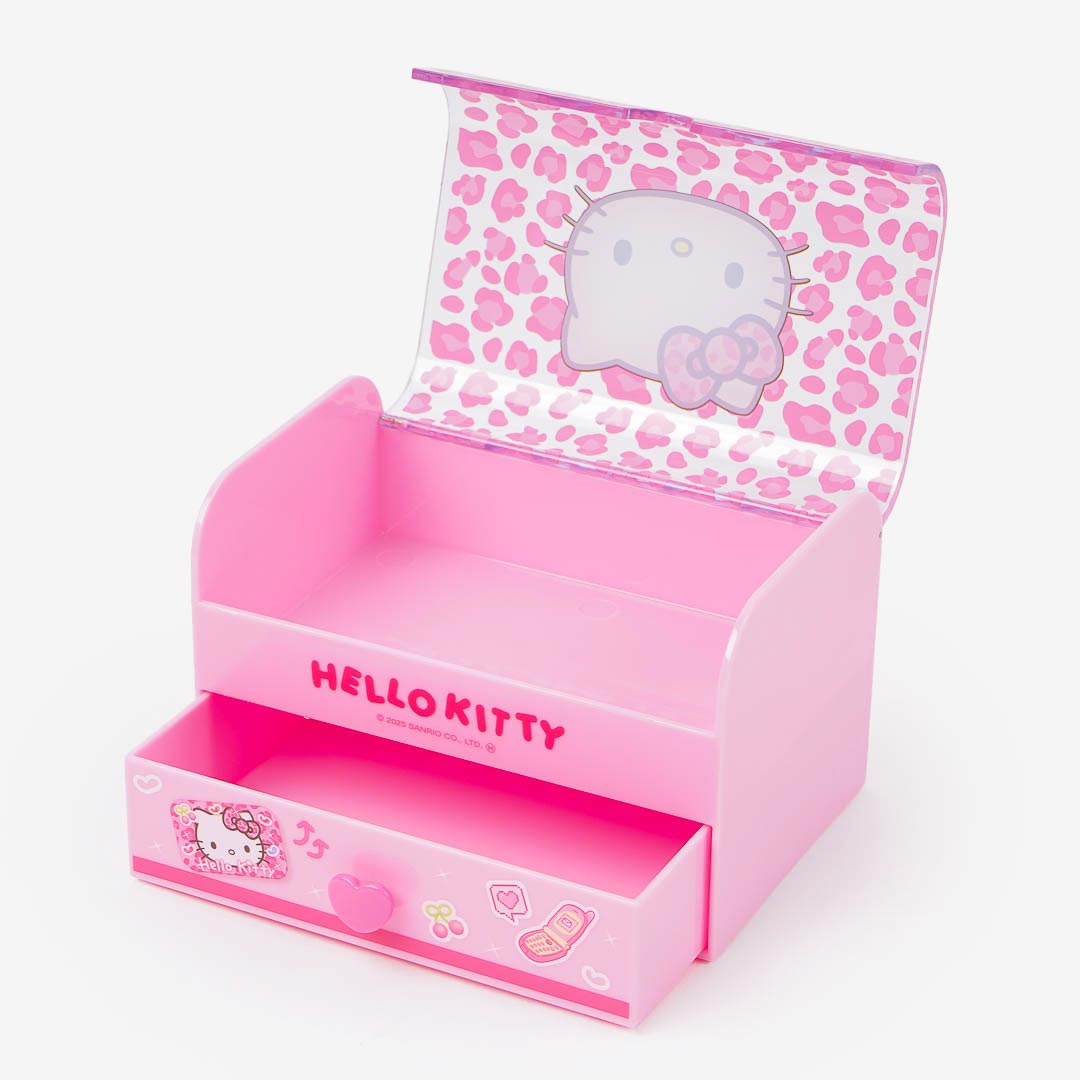 Hello Kitty Leopard Accessory Case