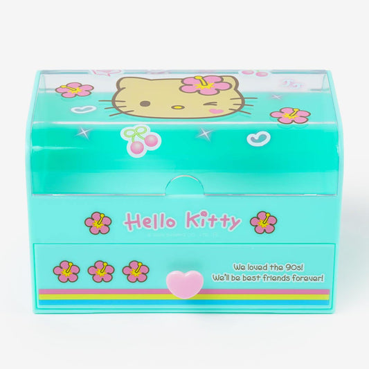 Hello Kitty Flowery Retro Accessory Case