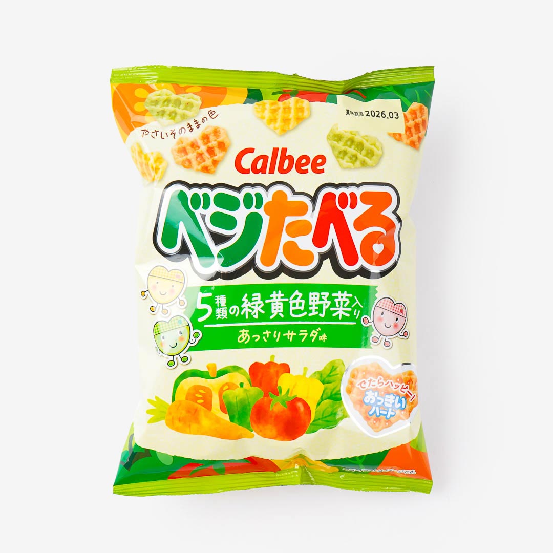 Calbee Heart Veggie Salad Snacks