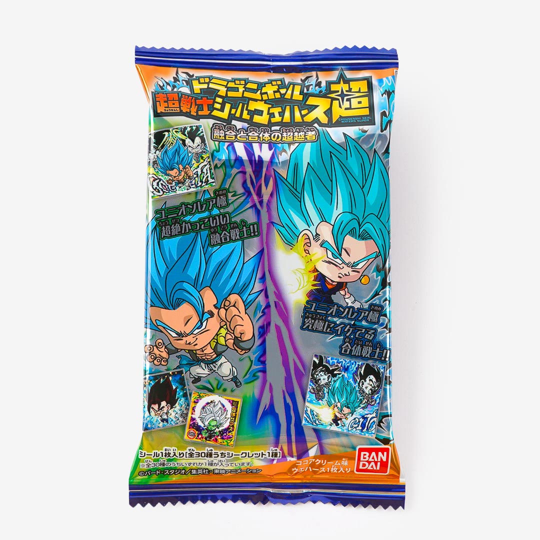 Dragon Ball Super Warrior Seal Cocoa Wafer With Sticker