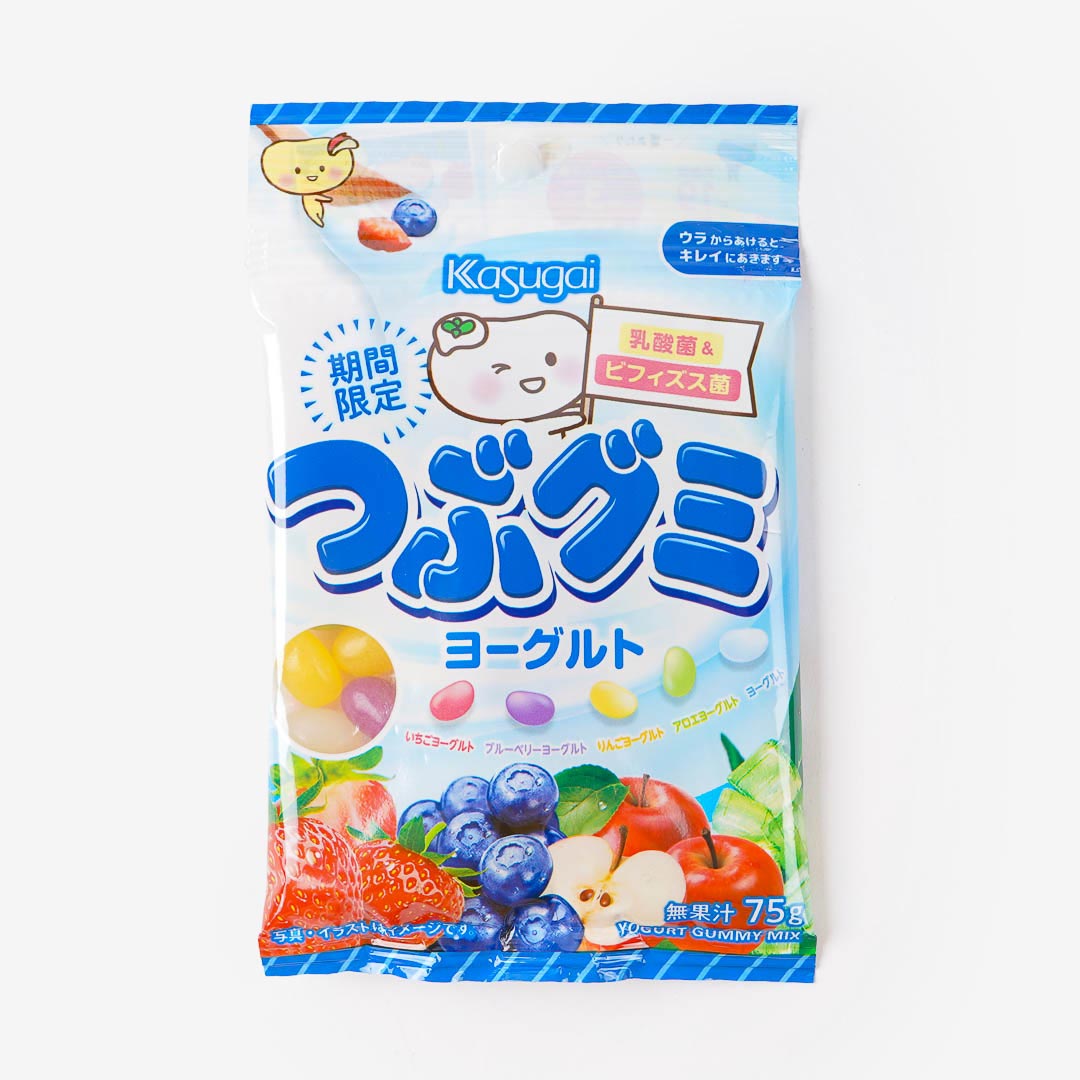 Kasugai Tsubu Gummies - Yogurt Assortment
