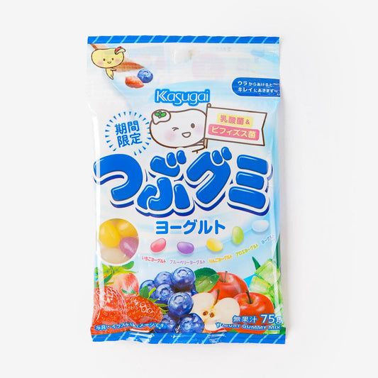 Kasugai Tsubu Gummies - Yogurt Assortment