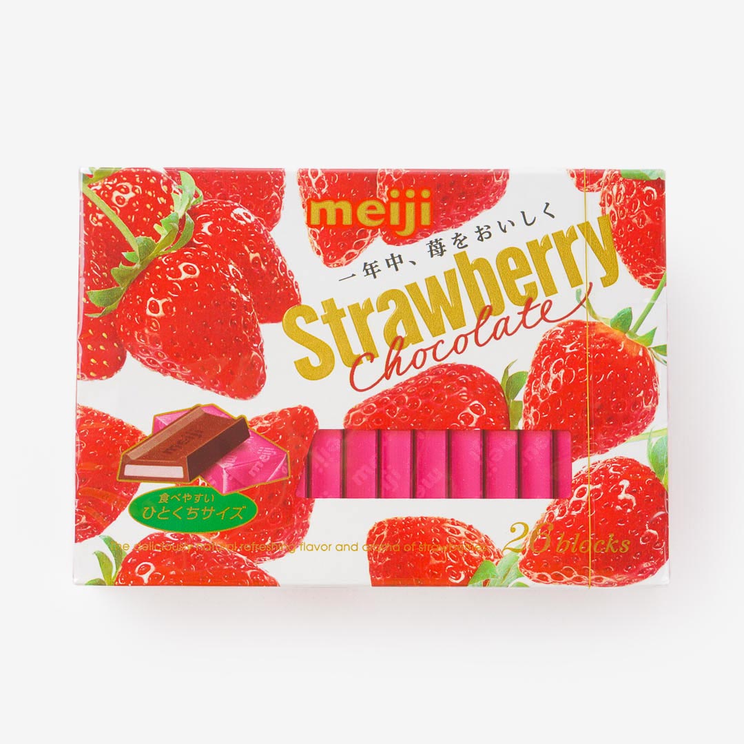 Meiji Strawberry Chocolate