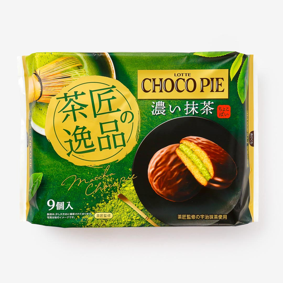 Lotte Choco Pie Party Pack - Rich Matcha