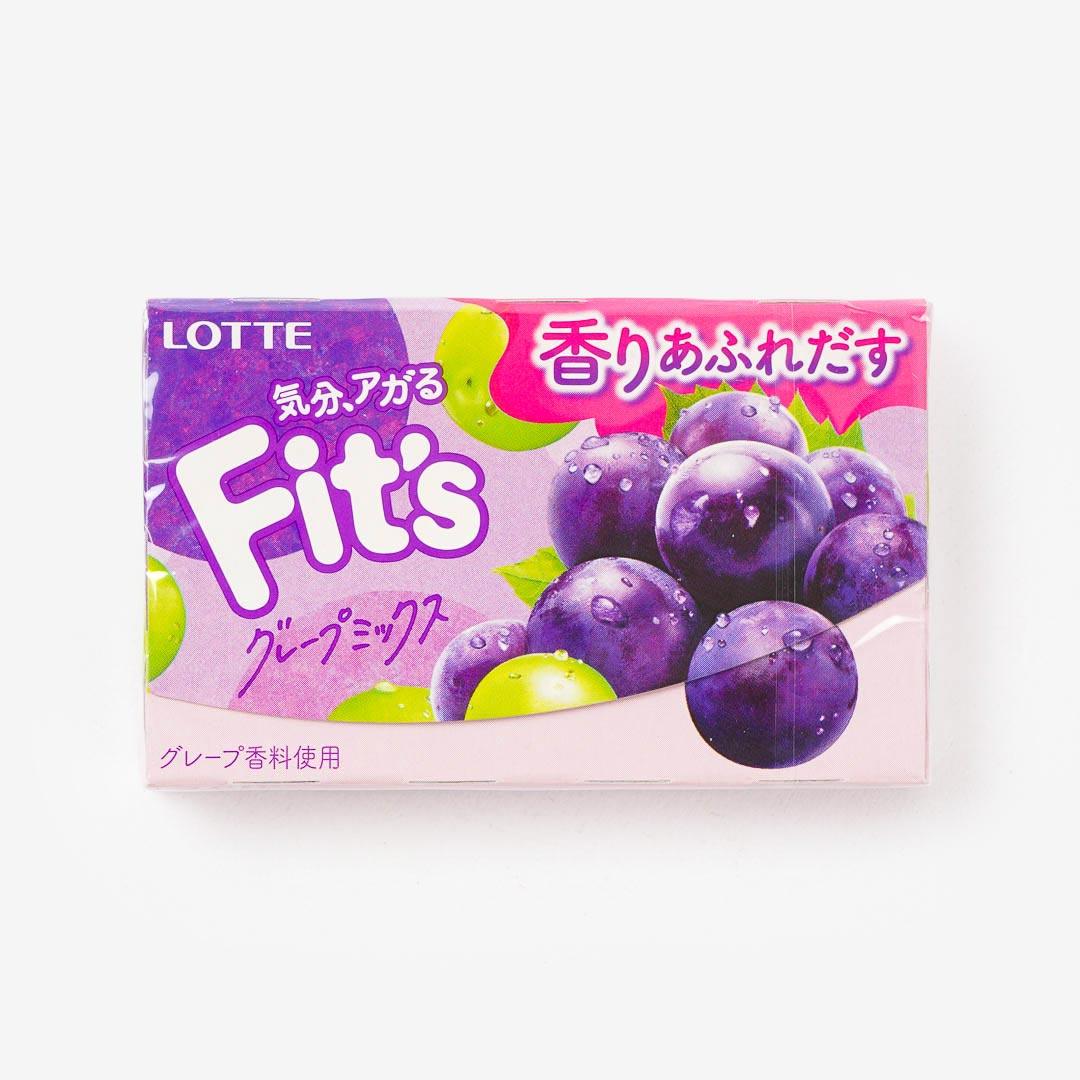 Lotte Fit's Gum - New Grape Mix