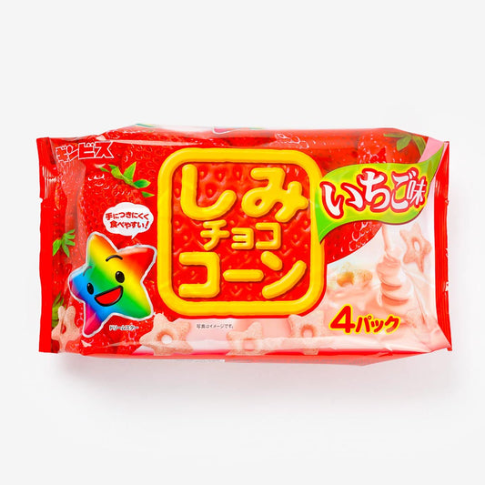 Ginbis Shimi Corn Stars Pack - Strawberry