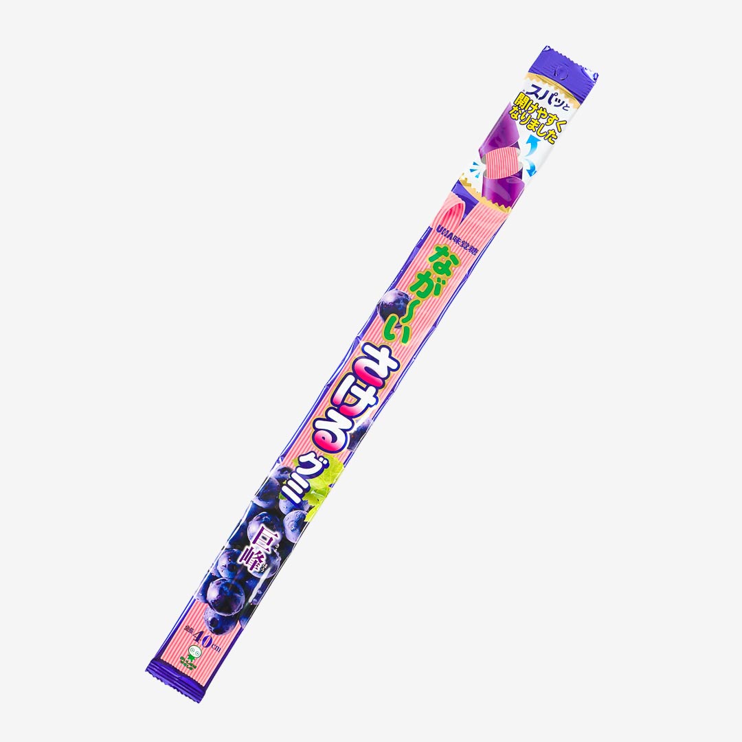 UHA Mikakuto Long Sakeru Peeling Gummy - Kyoho Grape