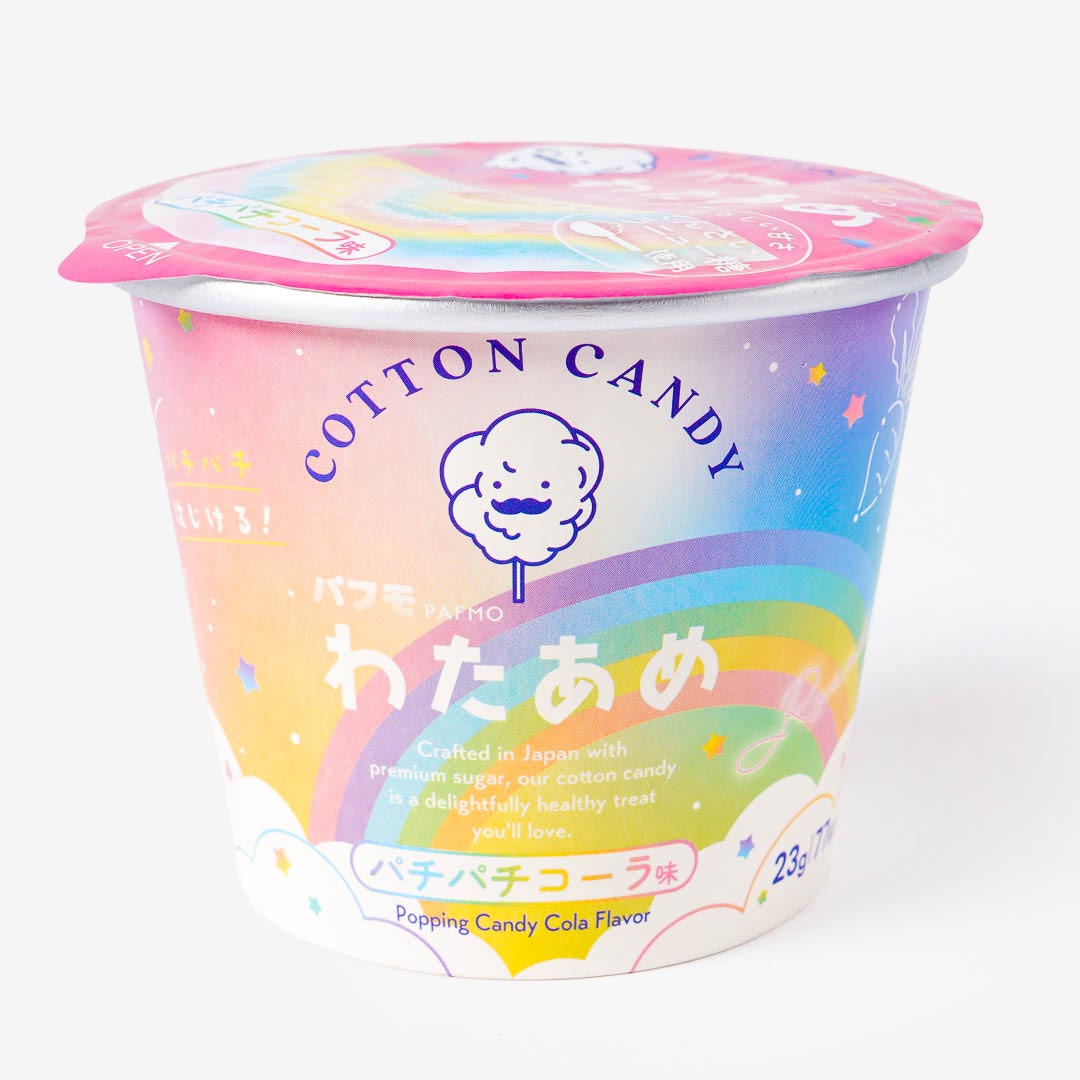 Puffmo Rainbow Cotton Candy - Popping Cola